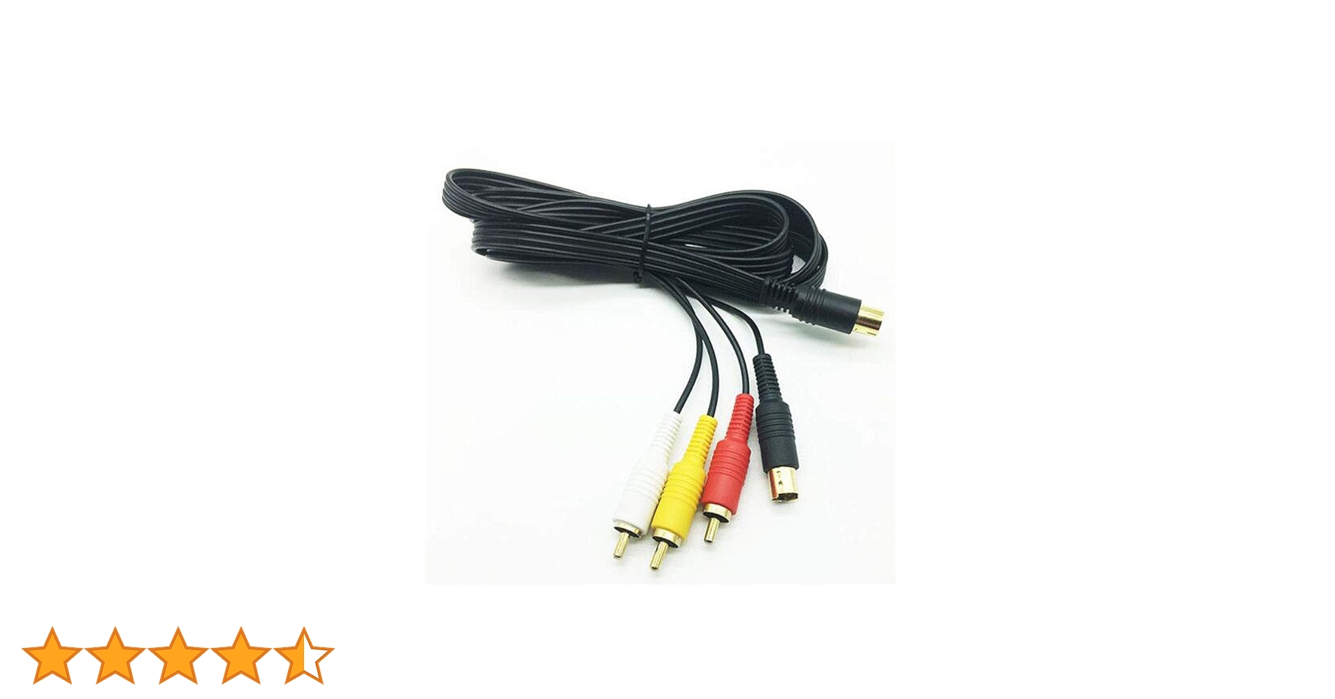Amazon | SS(セガサターン)用S端子付AVケーブル | 本体・周辺機器